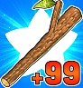 +99 Reinforced Wooden Stick